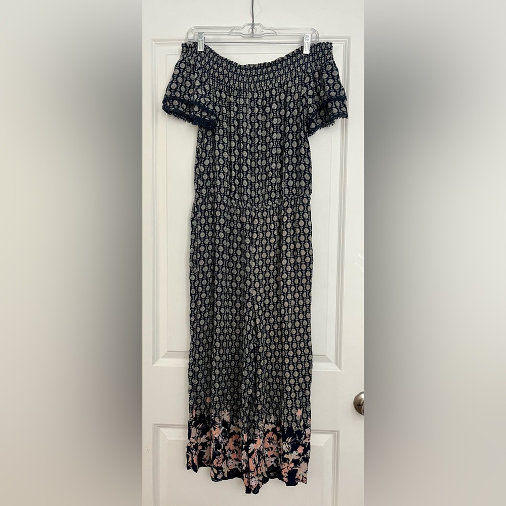EUC Xhileration Floral Romper (L)